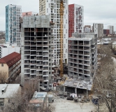 Ход строительства дома 1 в ЖК Малевич -
