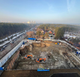 Ход строительства дома 2 в ЖК Квартал Сюжеты -