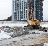 Ход строительства дома 8 в ЖК Зеленый Остров -