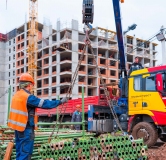 Ход строительства дома 2 в ЖК 8 Nebo -