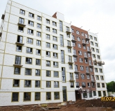 Ход строительства дома литер 25 в ЖК Зубово Life Garden -