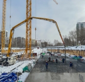 Ход строительства дома 1 в ЖК Ньютон. 745 -