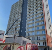 Ход строительства дома 1, секция 1, 2 в ЖК Знаменский -