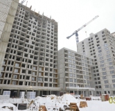 Ход строительства дома 4 этап  в ЖК Бунин -