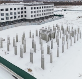 Ход строительства дома № 11, корпус 1 (ГП-6), этап 11 в ЖК Скандиа. Квартал у озера -