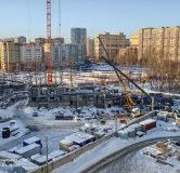 Ход строительства дома 96, 2 очередь в ЖК По ул. Танцорова -