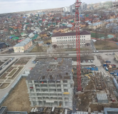 Ход строительства дома 27, корпус 3 (ГП-4) в ЖК Ньютон -