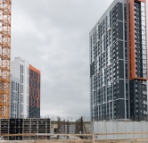 Ход строительства дома 8 в ЖК Зеленый Остров -