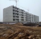 Ход строительства дома 5 в ЖК Уют-Парк -