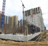 Ход строительства дома 5 этап в ЖК Бунин -