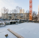 Ход строительства дома 54в в ЖК По ул. Куйбышева -