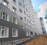 Ход строительства дома 3 в ЖК ‎Зелёные холмы -