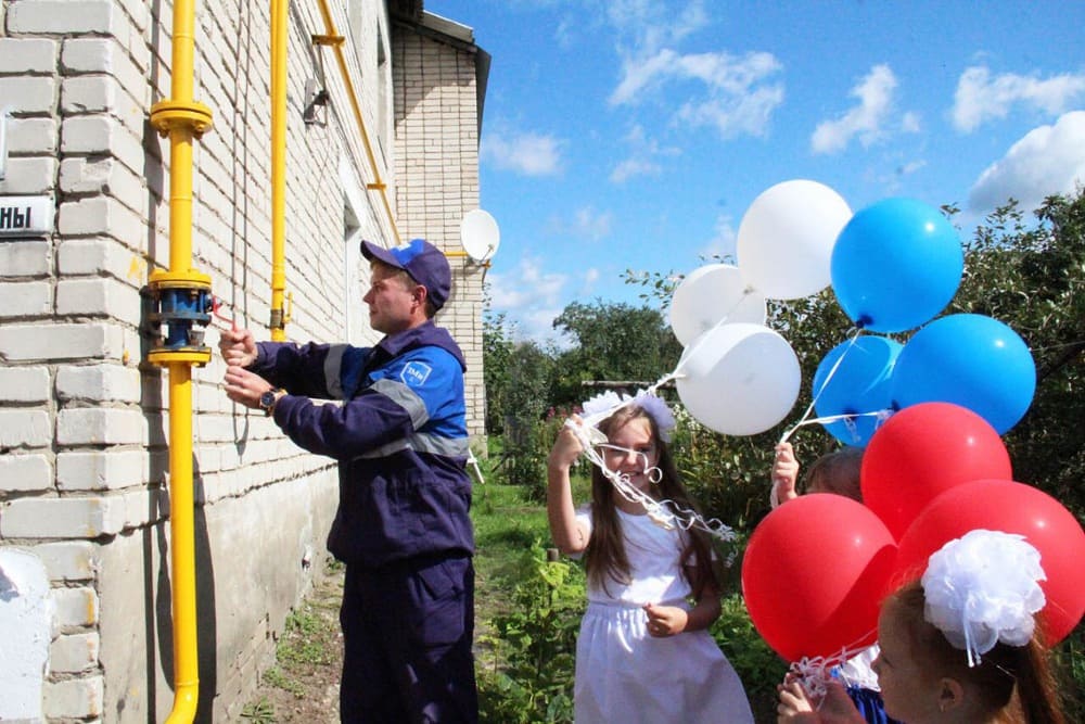Торжественный запуск газа состоялся в рабочем поселке Ветлужский Нижегородской области
