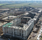 Ход строительства дома Литер 1 в ЖК Форма -