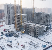 Ход строительства дома 4 в ЖК Гренландия -