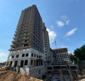 Ход строительства дома 3 в ЖК Аквамарин (Авторский дом на Донской) -